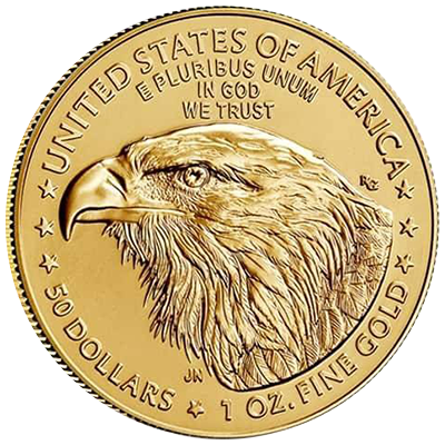 50$ dollari oro liberty